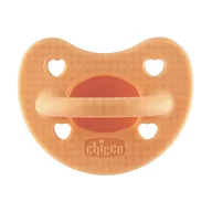 Smoczki uspokajające - Chicco Smoczek Physioforma Luxe 2-6M Pomarańczowy - miniaturka - grafika 1