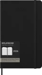 MOLESKINE kalendarz 2026 CZARNY PRO LARGE VERTICAL (13x21) - Kalendarze - miniaturka - grafika 1