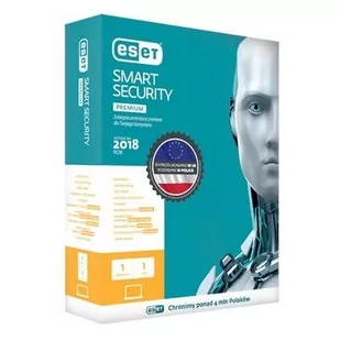 Eset NOD Smart Security Premium BOX 1 desktop licencja na 1 rok - Programy antywirusowe - miniaturka - grafika 1