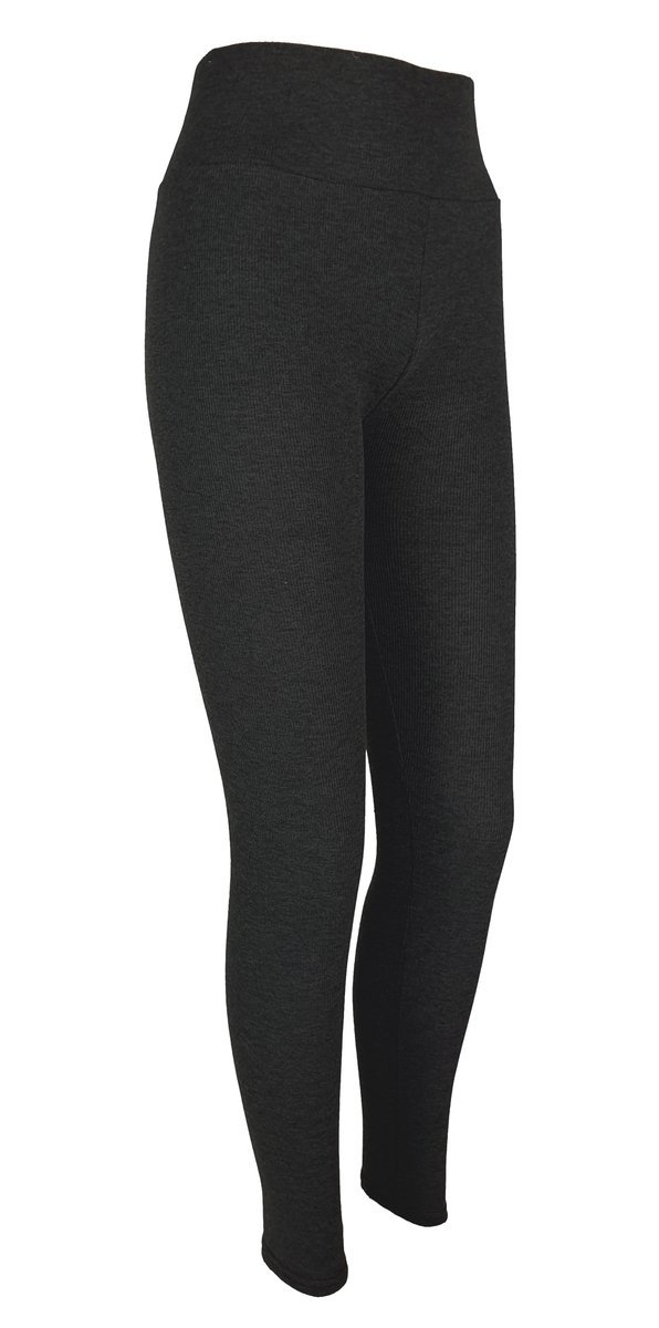 Legginsy Modelujące Leginsy Prążkowane Bawełniane Długie Modne Wysoki Stan