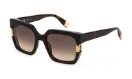 Okulary przeciwsłoneczne - Okulary FURLA SFU624-540722. Okulary przeciwsłoneczne, Kolor brązowy. Kobieta. - miniaturka - grafika 1