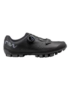 Buty rowerowe - Buty rowerowe NORTHWAVE Hammer Plus Wide czarny 44 - miniaturka - grafika 1