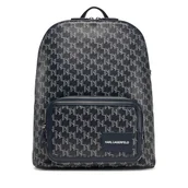 Plecaki - Plecak KARL LAGERFELD A1W30188 Granatowy - miniaturka - grafika 1