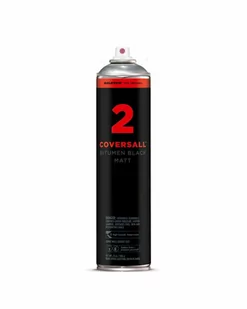 MOLOTOW COVERSALL 2 Farba bitumiczna     matowa czerń 600ml - Pozostałe akcesoria dla plastyków - miniaturka - grafika 1