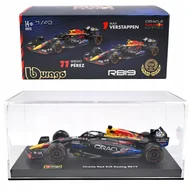 Samochody i pojazdy dla dzieci - BOLID F1 Red Bull Racing RB19 Verstappen GP USA 2023 1:43 BBURAGO 18-38083 - miniaturka - grafika 1