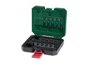 PARKSIDE® Zestaw nasadek udarowych / Adapter udarowy z bitami skrętnymi / Zestaw przegubów kulistych udarowych (Adapter klucza udarowego) - Klucze i nasadki - miniaturka - grafika 1