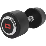 Hantle i ciężarki - Gorilla Sports 15 kg hantla gumowana profesjonalna (100780-00008-0020) - miniaturka - grafika 1