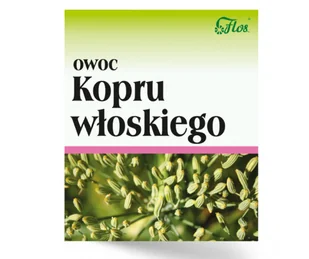 FLOS zioła sypkie KOPER WŁOSKI OWOC suplement diety - Zioła - miniaturka - grafika 1