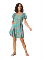 Sukienki - Aller Simplement Sukienka w kolorze turkusowym - miniaturka - grafika 1