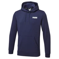 Bluzy męskie - Bluza z kapturem męska Puma ESS granatowa 84722703-S - miniaturka - grafika 1