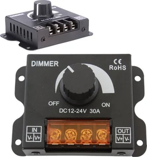 PrzydaSie Ściemniacz Led Manualny 30A 12-24V 360W Dimmer - Systemy inteligentnych domów - miniaturka - grafika 1