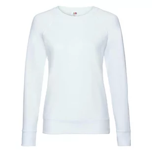 Bluza damska z lekkiego materiału Lightweight Fruit of the Loom - Biały S - Bluzy damskie - miniaturka - grafika 1
