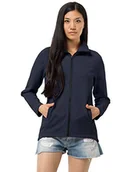 Kurtki damskie - Jack Wolfskin Jack Wolfskin Damska kurtka Bilbao W niebieski (midnight blue) XL 1709241 - miniaturka - grafika 1