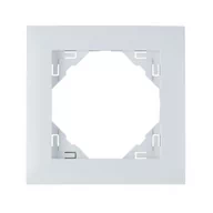 Klawisze i ramki - Efapel Ramka pojedyncza LOGUS 90 Biały - miniaturka - grafika 1