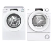 Zestawy zintegrowane AGD - Candy pralka RapidO RO 1496DWMT/1-S + suszarka RapidO RO4 H7A2TEX-S Slim 46,5cm 7kg - miniaturka - grafika 1
