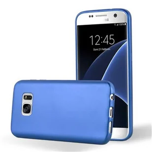 Cadorabo cador Abo  Samsung Galaxy S7 TPU Ultra Slim Matte Metallic etui silikonowe  Case Cover etui ochronne, Samsung Galaxy S7 DE-103935 - Etui i futerały do telefonów - miniaturka - grafika 1