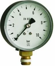 Afriso Manometr RF80 0-2.5b 1/2 rad 63561 - Akcesoria grzewcze - miniaturka - grafika 1