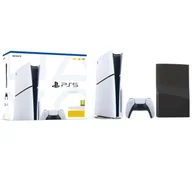 Konsole Playstation - Sony PlayStation 5 Slim D Chassis PS5 1TB z napędem + Panele FroggieX FX-P5-C6-B - miniaturka - grafika 1