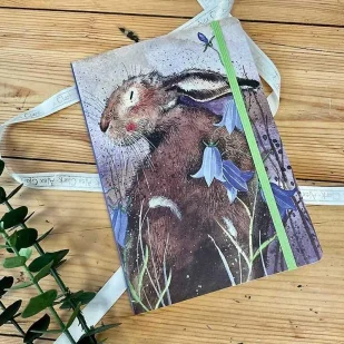 Notatnik z gumką A5 LCN09 Zając - Alex Clark - Notesy i bloczki - miniaturka - grafika 1