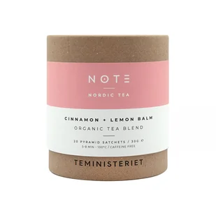 Note Cinnamon Lemon Balm Organic Herbata ziołowa - Herbata - miniaturka - grafika 1