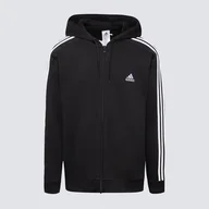 Bluzy męskie - ADIDAS BLUZA ROZPINANA Z KAPTUREM M 3S FL FZ HD - miniaturka - grafika 1