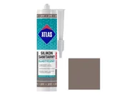 Silikony - Silikon sanitarny Atlas cementowy 211 280ml - miniaturka - grafika 1
