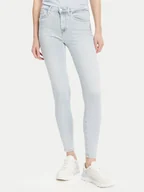 Spodnie damskie - Tommy Hilfiger Jeansy Como WW0WW44369 Niebieski Skinny Fit - miniaturka - grafika 1