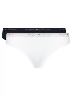 Majtki damskie - Emporio Armani Underwear Komplet 2 par fig klasycznych 163334 1P223 17135 Granatowy - grafika 1