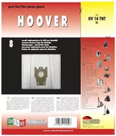Worki do odkurzaczy - ELETTROCASA Torby TNT do Hoovera, HV 16, włókniny, biały - miniaturka - grafika 1