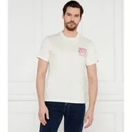 Koszulki męskie - Replay T-shirt SLUB Regular Fit - miniaturka - grafika 1