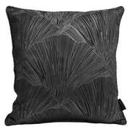 Poszewki na poduszki - Euro Firany Poszewka Velvetowa Goja 40 x 40 Czar 40 x 40 Czarny 1220019 - miniaturka - grafika 1