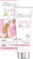 Depilacja - Bielenda Vanity Bio Clay Krem Do Depilacji Z Naturalną Glinką Różową I Olejkiem Różanym Skóra Wrażliwa 100ml - miniaturka - grafika 1