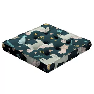 Siedzisko Tomi, Niebieski, 50 × 50 × 10 Cm, Magic Collection - Pufy i podnóżki - miniaturka - grafika 1