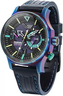 Zegarek Zegarek Vostok Europe VS57-595D737 Expedition North Pole 1 Polar Light Solar 47mm - Zegarki męskie - miniaturka - grafika 1
