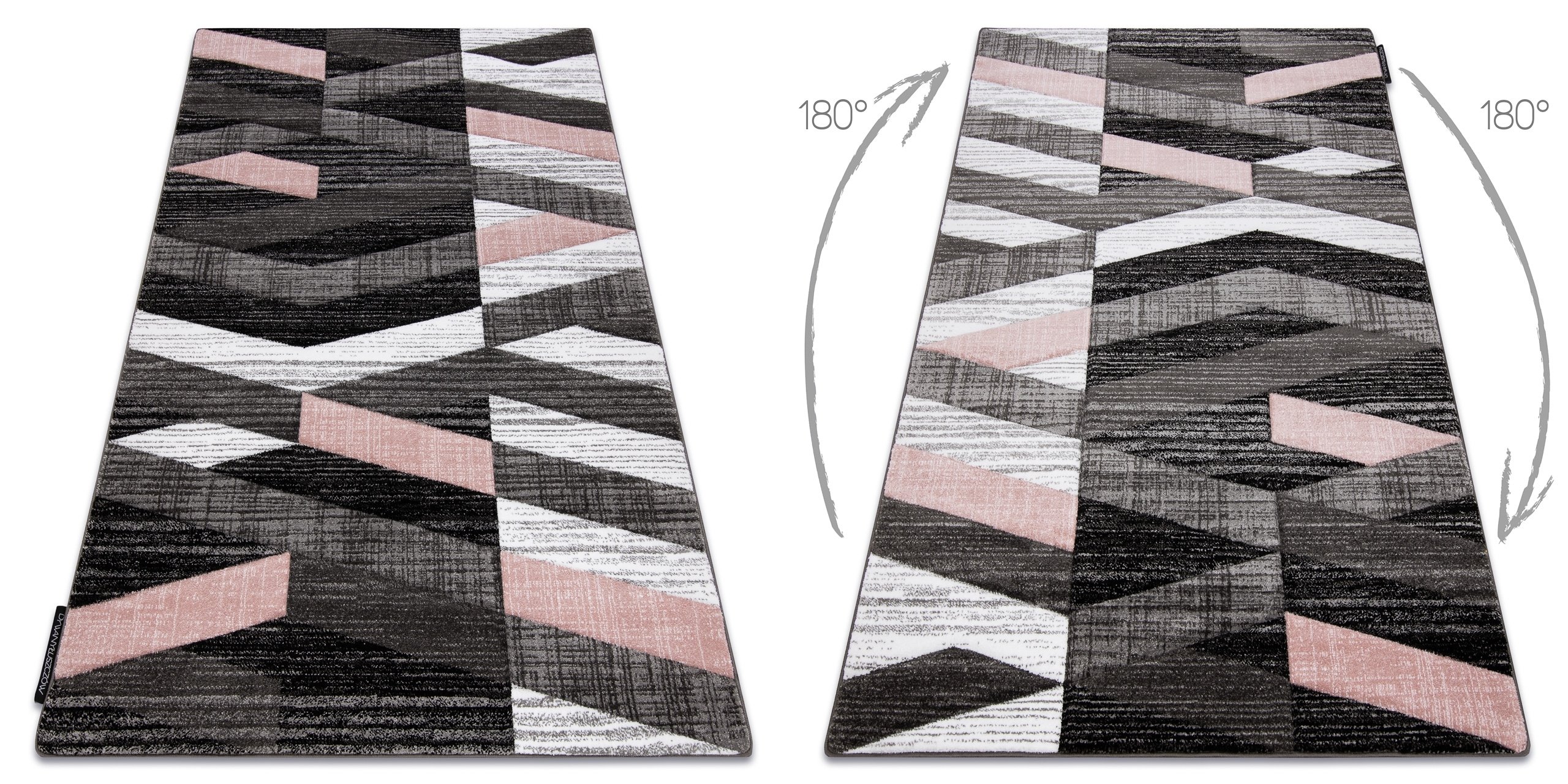 Dywan ALTER Bax Pasy róż różowy 80x150 cm