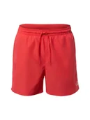 Spodenki męskie - Calvin Klein Męskie spodenki kąpielowe Mężczyźni wyrazisty róż|pomarańczowy jednolity, M - miniaturka - grafika 1