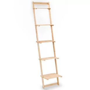 vidaXL Regał drabina z drewna cedrowego, 41,5 x 30 x 176 cm vidaXL - Regały - miniaturka - grafika 1