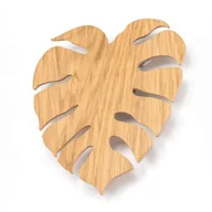 Lampy ścienne - MONSTERA WOOD DĄB KINKIET 3 PŁ - miniaturka - grafika 1
