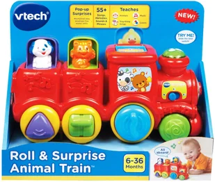 VTECH Musical toy Pop & Sing Animal Train In English lang. - Zabawki kreatywne - miniaturka - grafika 1