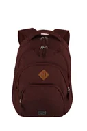 Plecaki - Plecak sportowy Travelite Basics Bordowy - miniaturka - grafika 1