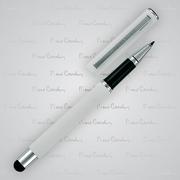 Długopisy - Pierre Cardin claudie Roller Ball Pen, biały - miniaturka - grafika 1