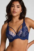 Biustonosze - Hunkemöller Biustonosz usztywniany z fiszbinami Lou Niebieski - miniaturka - grafika 1