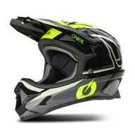 Kaski rowerowe - Kask MTB Downhill O'Neal SONUS SPLIT V.23 Czarny/ŻółtyXL - miniaturka - grafika 1