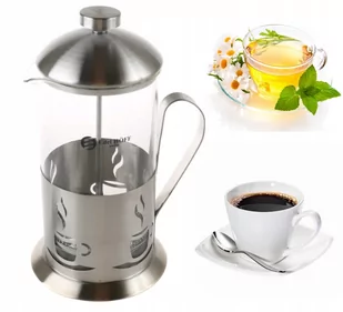 Zaparzacz dzbanek tłokowy kawa herbata ziół 1000ml - Zaparzacze i kawiarki - miniaturka - grafika 1
