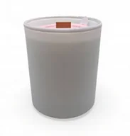 Świece - Świeca Sojowa ręcznie robiona Handmade białym mat 230 ml Lawenda - miniaturka - grafika 1