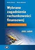 Finanse, księgowość, bankowość - Wybrane zagadnienia rachunkowości finansowej dla zaawansowanych. Zbiór zadań - miniaturka - grafika 1