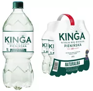 Woda - Naturalna Woda Mineralna Kinga Pienińska naturalna 1000 ml x6 - miniaturka - grafika 1
