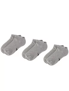 Kappa Zestaw 3 par niskich skarpet unisex Sonor 704275 Szary - Skarpetki damskie - miniaturka - grafika 1