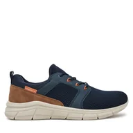 Sneakersy męskie - Sneakersy Bugatti 345-AFA65-6900 Granatowy - miniaturka - grafika 1