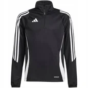 Bluzy damskie - Bluza dla dzieci adidas Tiro 24 Training Top czarna IJ9952 128cm - miniaturka - grafika 1